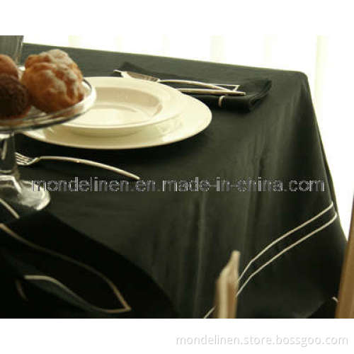 Round Embroidery Table Cloth (TC-012)